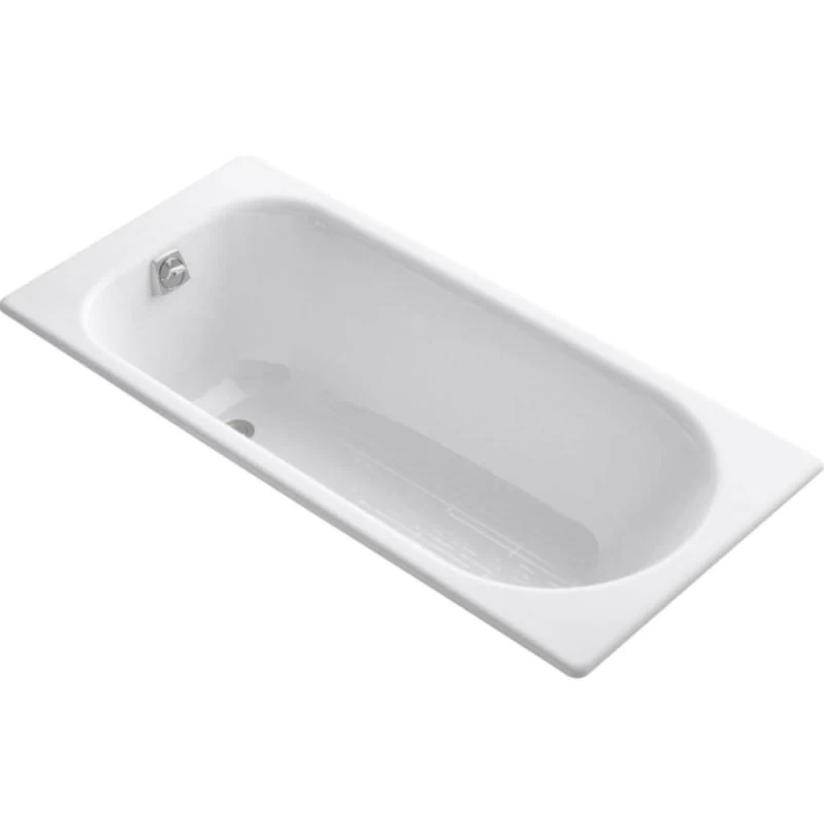 Kohler K-940H-0 SOISSONS 1.7米鑄鐵浴缸 (不含扶手孔)